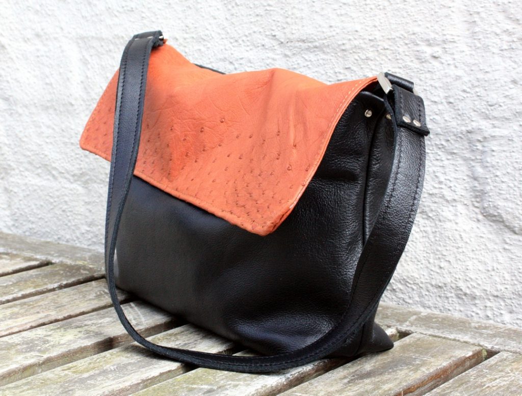 A small black/brown bag